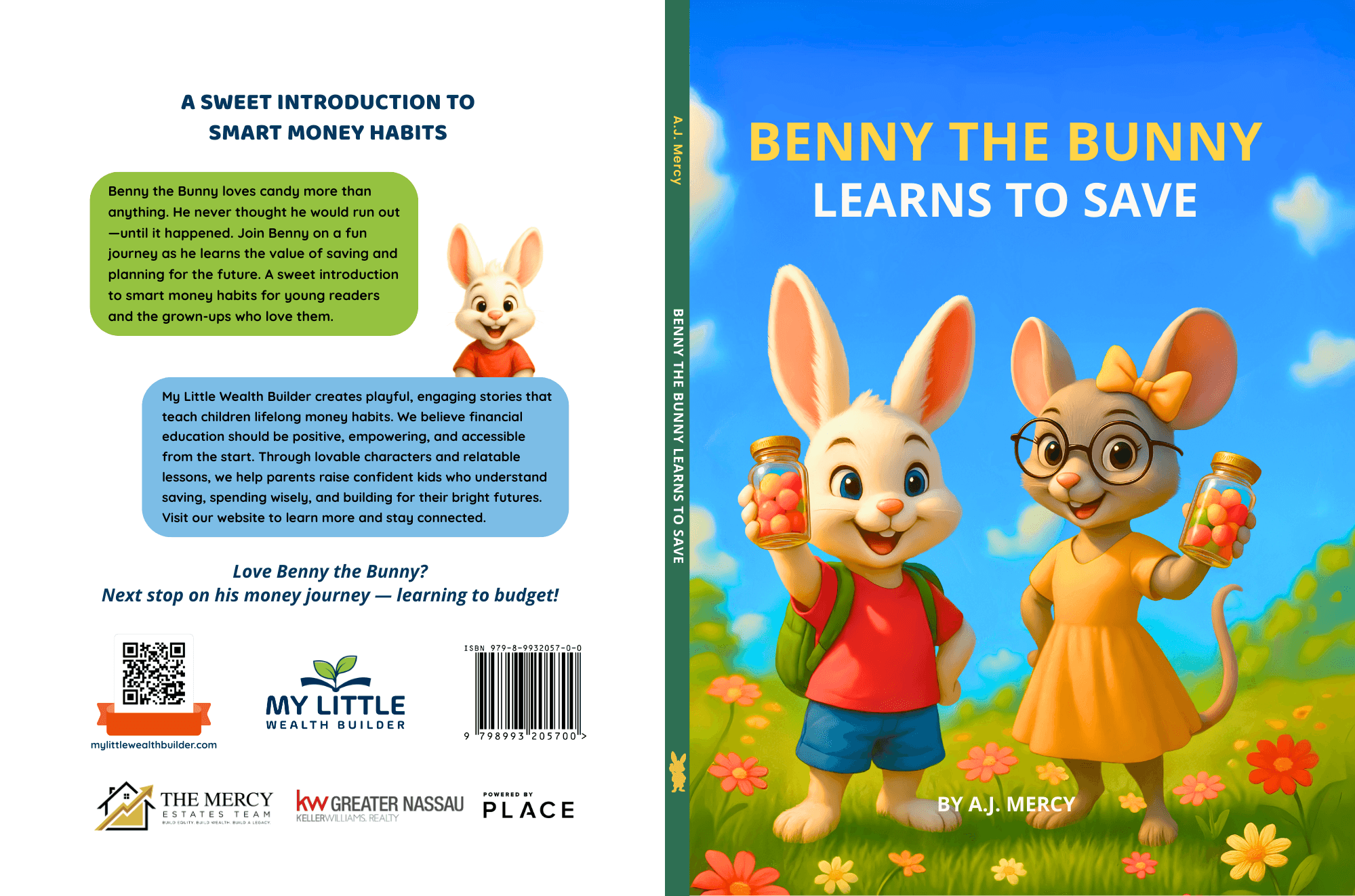 Full co-branded book — front and back cover spread